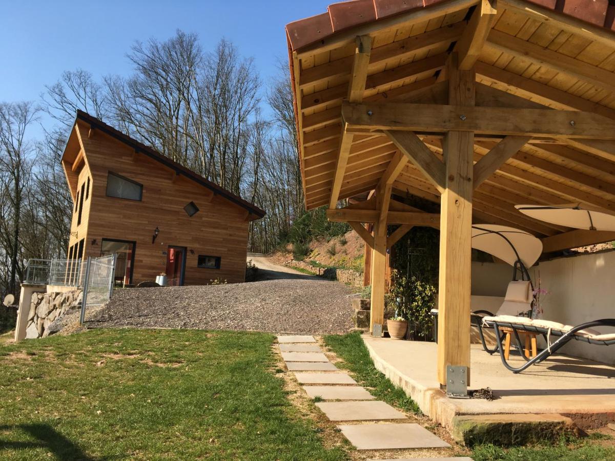 Villa Cora Venez Neuve Avec Spa Saint-Bresson ภายนอก รูปภาพ